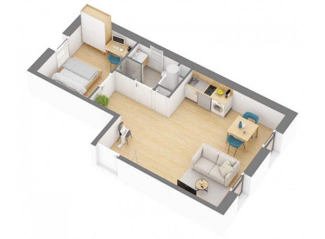 Cour 1804 Immobilier neuf La Roche-sur-Yon