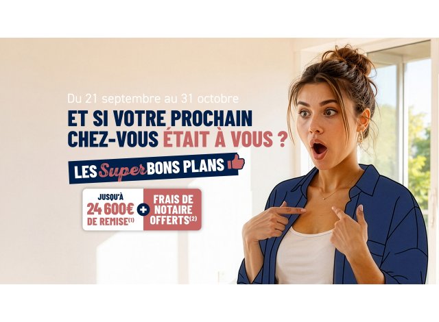 Logement neuf Serris : Les Cottages d'Amilly