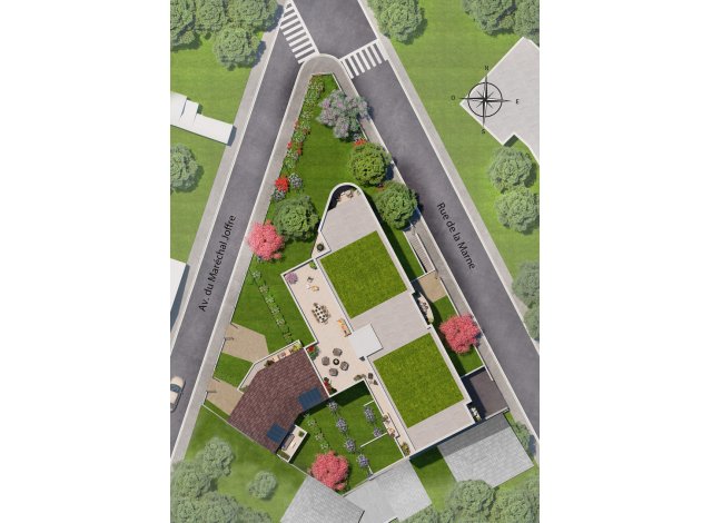 Programme immobilier neuf appart Neuilly-Plaisance