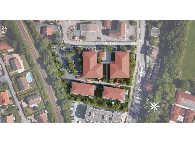 Immobilier neuf Etrembières : Les Jardins d'Horaé - BRS