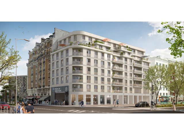 Logement neuf Saint-Ouen-sur-Seine : Réciproque - Ouest