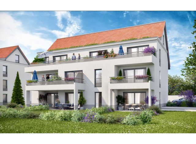Investissement locatif en Rhne-Alpes : programme immobilier neuf pour investir Residence l'Elliance  Gaillard