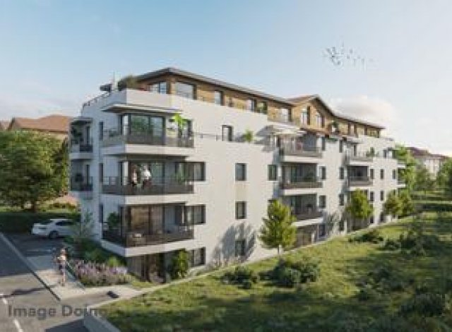 Investissement locatif en Rhne-Alpes : programme immobilier neuf pour investir Les Balcons du Foron  La Roche-sur-Foron