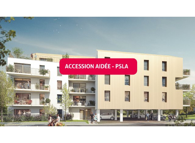 Investissement locatif en Bretagne : programme immobilier neuf pour investir Racine - Accession Aidée Psla  Ploermel