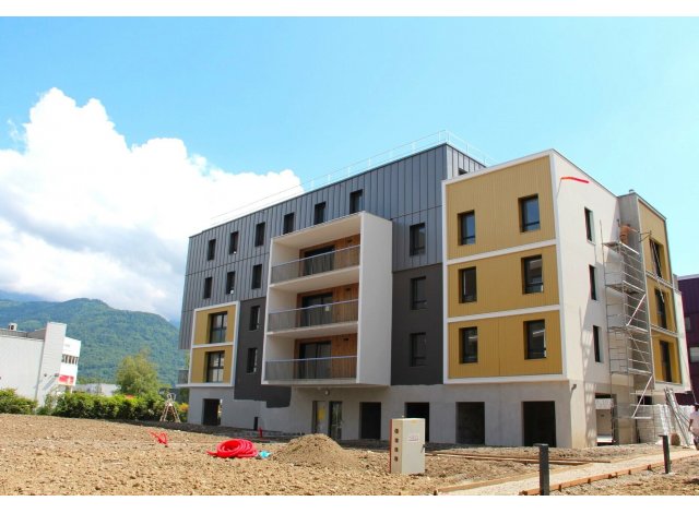 Investissement locatif en Rhne-Alpes : programme immobilier neuf pour investir L'Evasion  Crolles
