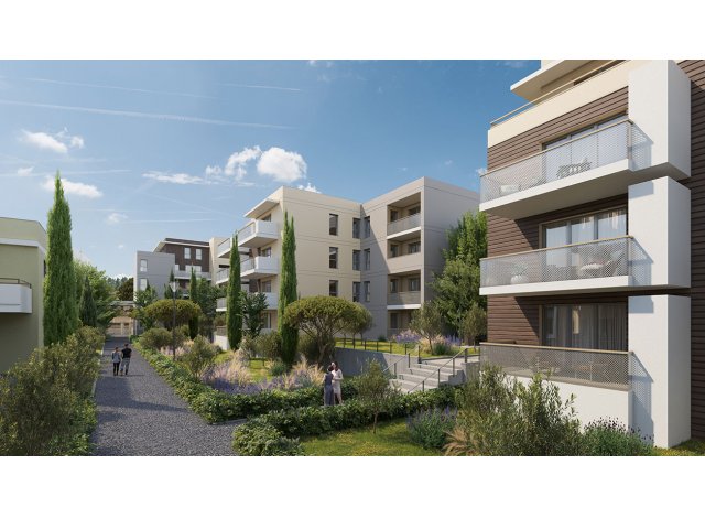Investissement locatif dans le Vaucluse 84 : programme immobilier neuf pour investir Jardin des Arts - Tranche 1  Avignon