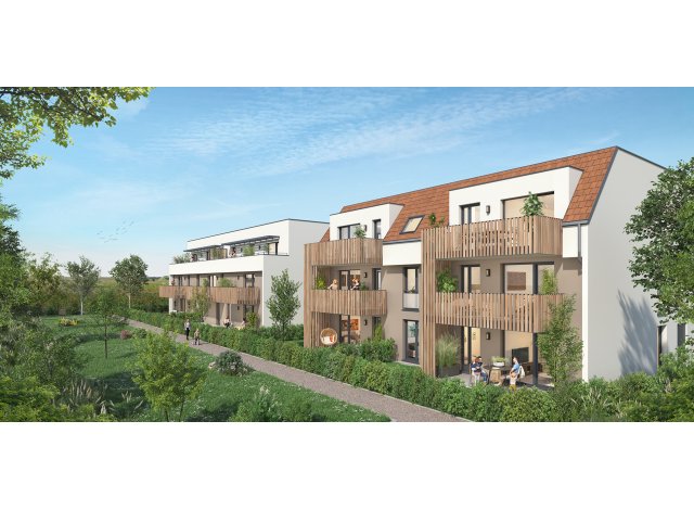 Investissement locatif  Geispolsheim : programme immobilier neuf pour investir La Clef des Champs  Oberschaeffolsheim
