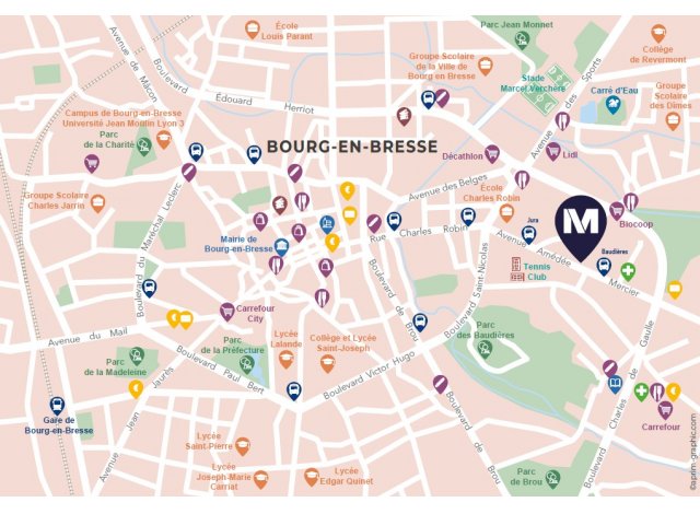 Programme immobilier neuf appart Bourg-en-Bresse