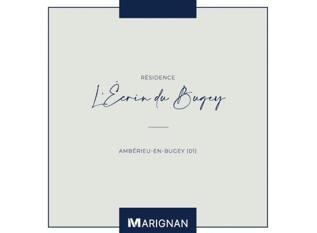 Programme immobilier neuf appart Ambérieu-en-Bugey