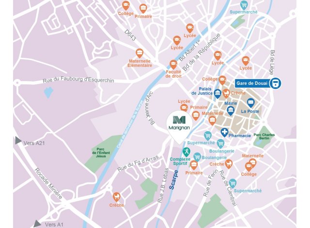 Programme immobilier neuf appart Douai