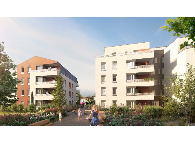 Investissement locatif en Rhne-Alpes : programme immobilier neuf pour investir Le Matisse  Corbas