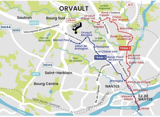 Programme immobilier neuf appart Orvault