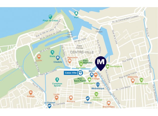 Programme immobilier neuf appart Calais