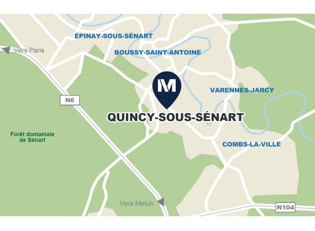 Programme immobilier neuf appart Quincy-sous-Senart
