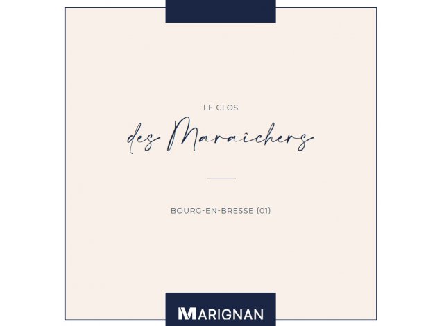 Programme immobilier neuf appart Bourg-en-Bresse