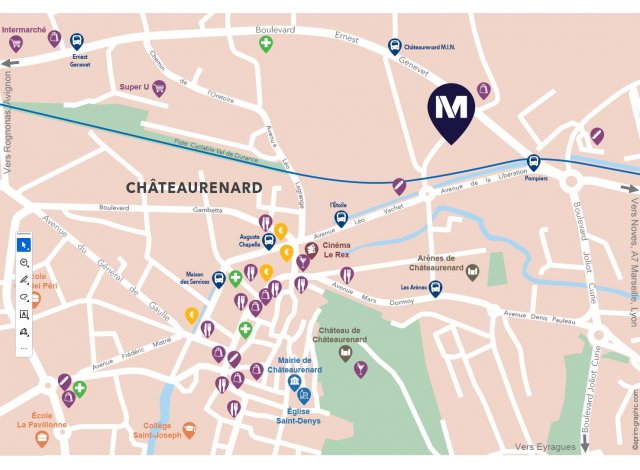 Projet immobilier Châteaurenard : Le Canotier