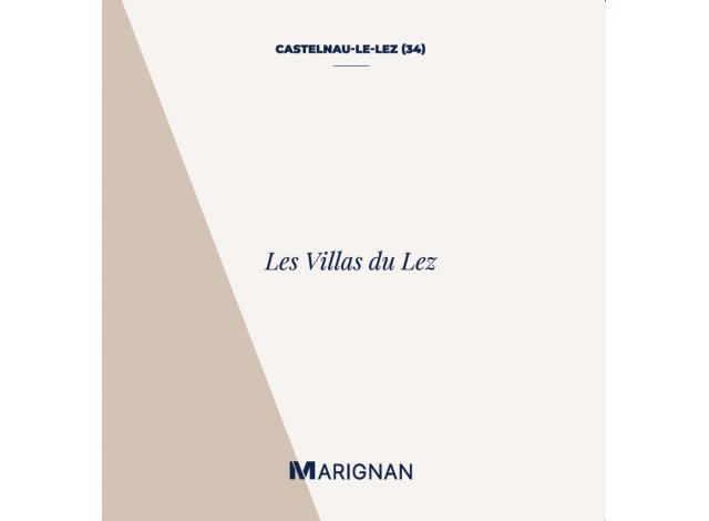 Programme immobilier neuf appart Castelnau-le-Lez