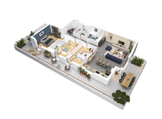 Programme immobilier neuf appart Saint-Louis