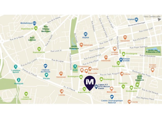 Projet immobilier Tours : Urbanéo Giraudeau