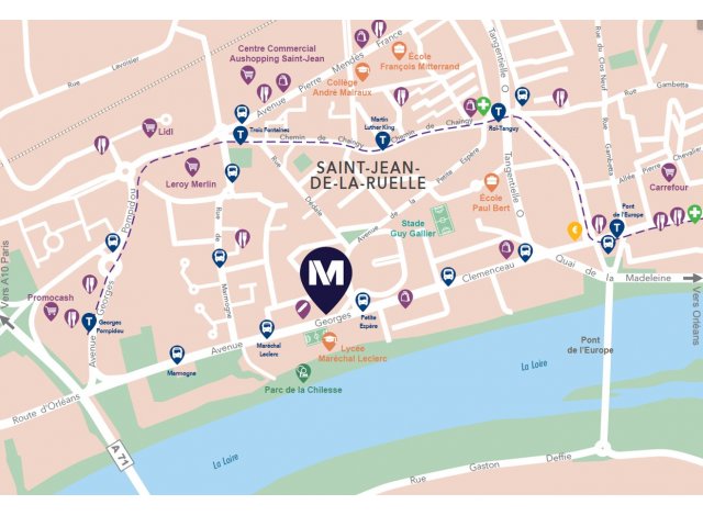 Programme immobilier neuf appart Saint-Jean-de-la-Ruelle