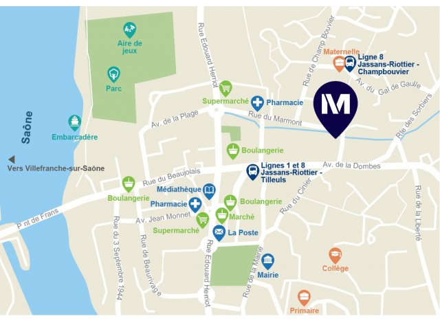 Programme immobilier neuf appart Jassans-Riottier