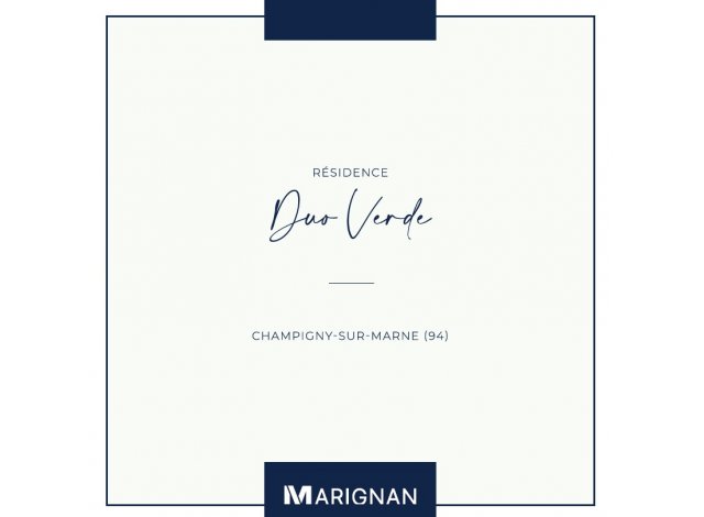 Programme immobilier neuf appart Champigny-sur-Marne