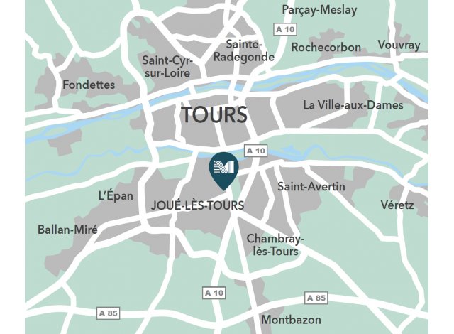 Programme immobilier neuf appart Joué-lès-Tours