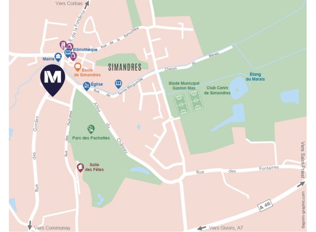 Programme immobilier neuf appart Simandres