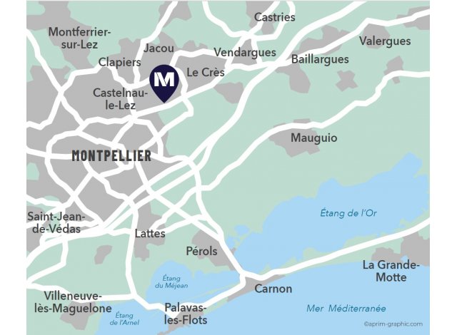 Programme immobilier neuf appart Castelnau-le-Lez