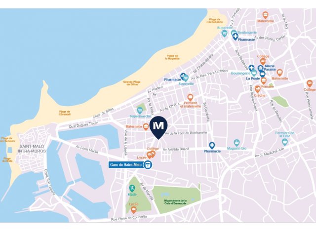 Programme immobilier neuf appart Saint-Malo