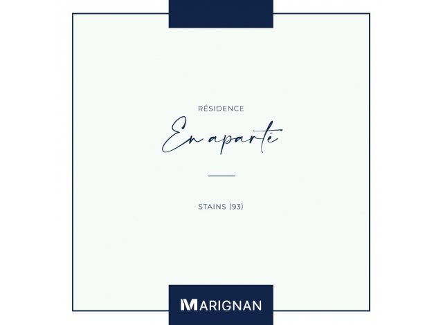 Programme immobilier neuf appart Stains