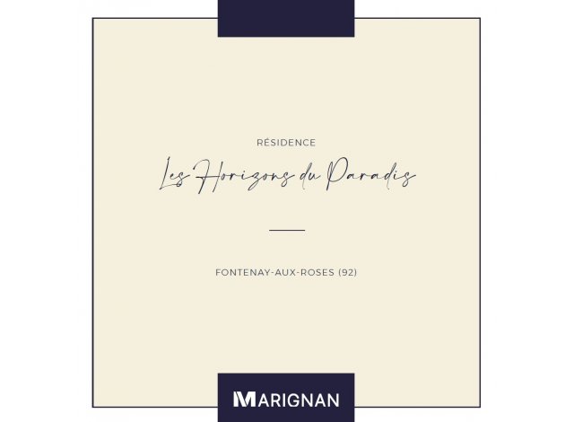 Programme immobilier neuf appart Fontenay-aux-Roses