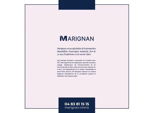 Programme immobilier neuf appart Le Muy