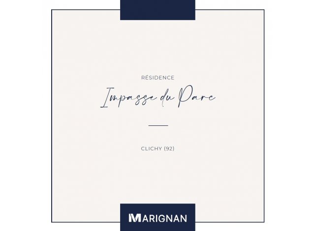 Programme immobilier neuf appart Clichy