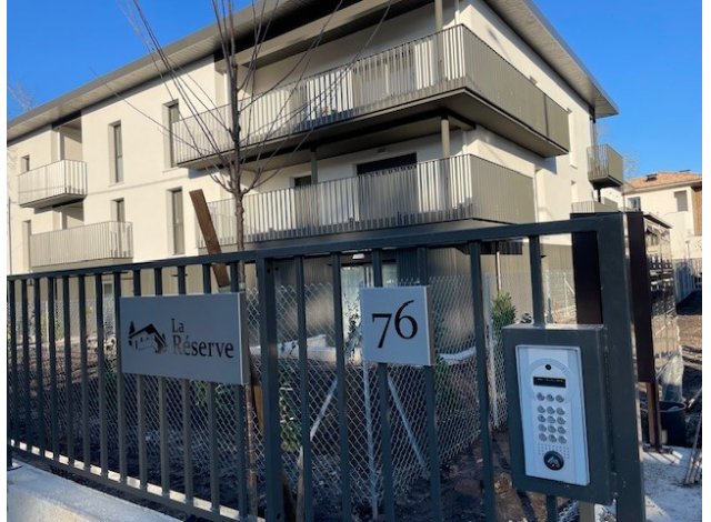 Programme immobilier neuf appart Pessac