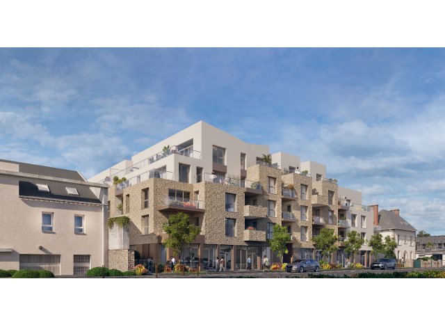 Investissement locatif en Bretagne : programme immobilier neuf pour investir Montebello  Saint-Grégoire