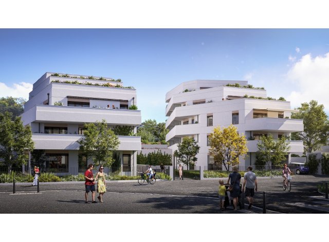 Investissement locatif en Rhne-Alpes : programme immobilier neuf pour investir Roof  Lyon 9ème