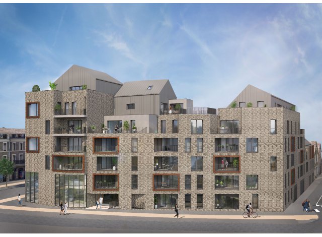 Investissement locatif  Granville : programme immobilier neuf pour investir Terres Brunes  Saint-Malo