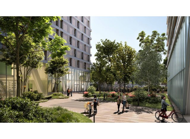 Woodeum Paris Rive Gauche programme neuf Paris 13ème