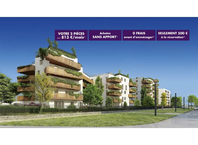 Programme immobilier neuf Montpellier Proche Clinique Saint Roch à 1min du Tram  Montpellier