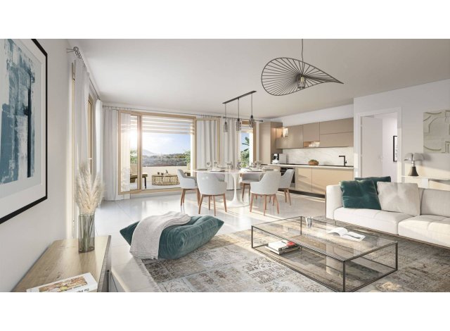 Investissement locatif  Barby : programme immobilier neuf pour investir Vertuose - Quartier des Hirondelles  Annecy