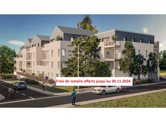 Immobilier neuf Le Mans : Les Terrasses d'Isaac