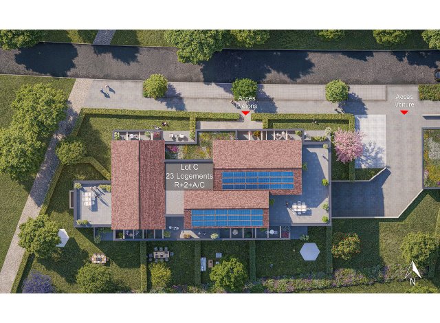 Programme immobilier neuf mixte Ostwald