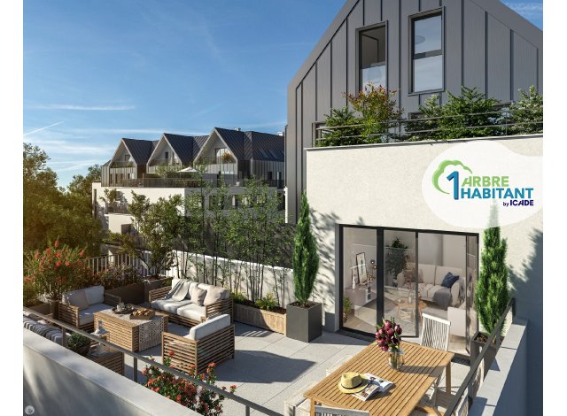 Investissement locatif  Crteil : programme immobilier neuf pour investir Sun Side  Créteil