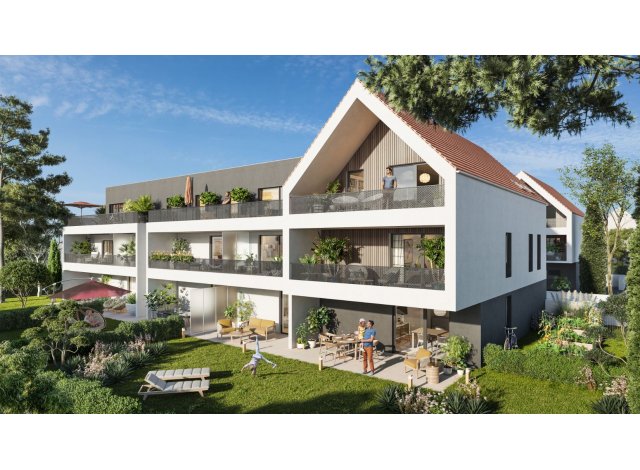 Investissement locatif  Geispolsheim : programme immobilier neuf pour investir Villa Champêtre  Oberschaeffolsheim