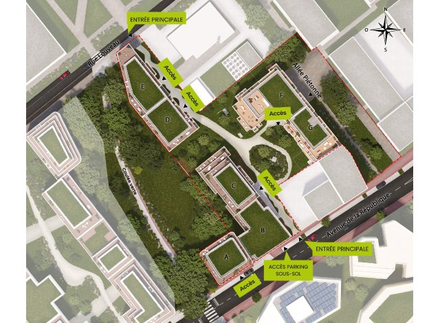 Programme immobilier neuf appart Châtillon