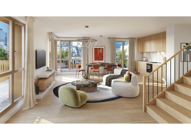Programme immobilier neuf appart Courbevoie