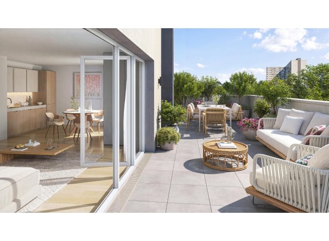 Meaux programme neuf Les Jardins de l'Ourcq