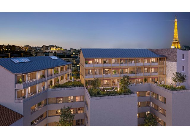 Programme immobilier neuf appart Paris 16ème