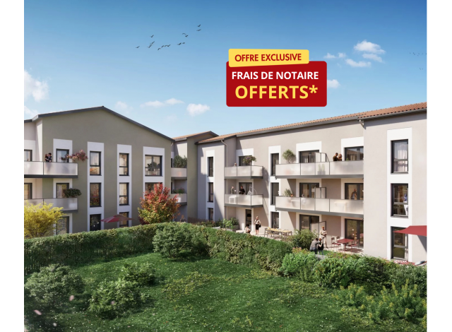 Immobilier neuf Saint-Bonnet-de-Mure : Patio d'Azieu